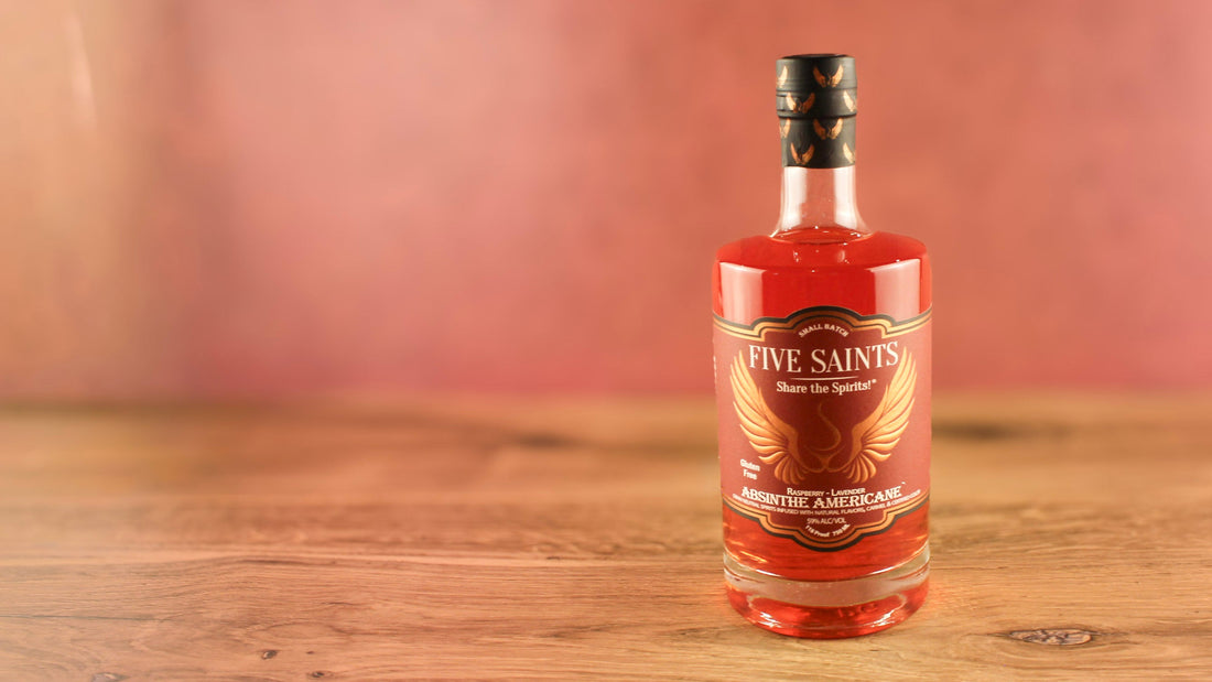 Raspberry-Lavender Absinthe Americane`