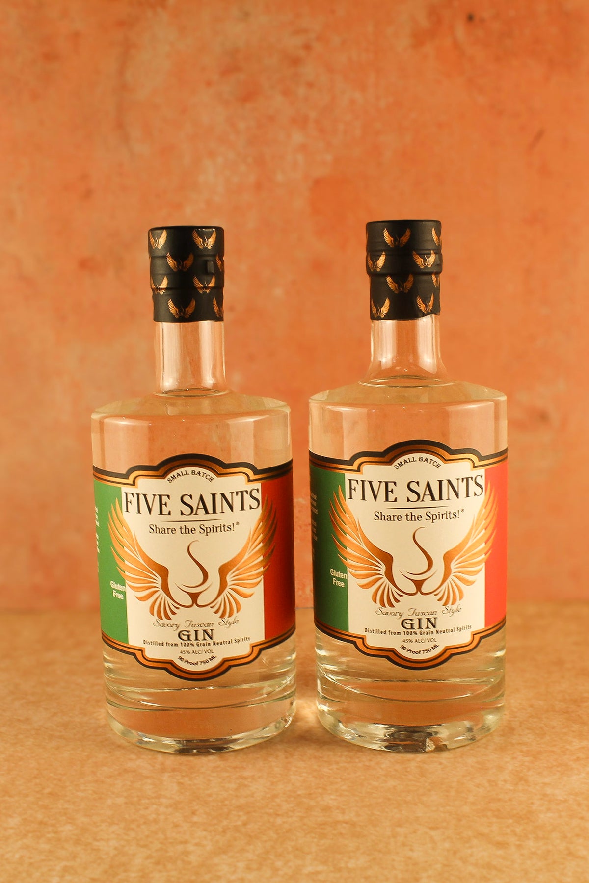Savory Tuscan Style Gin | 2 Bottle Bundle