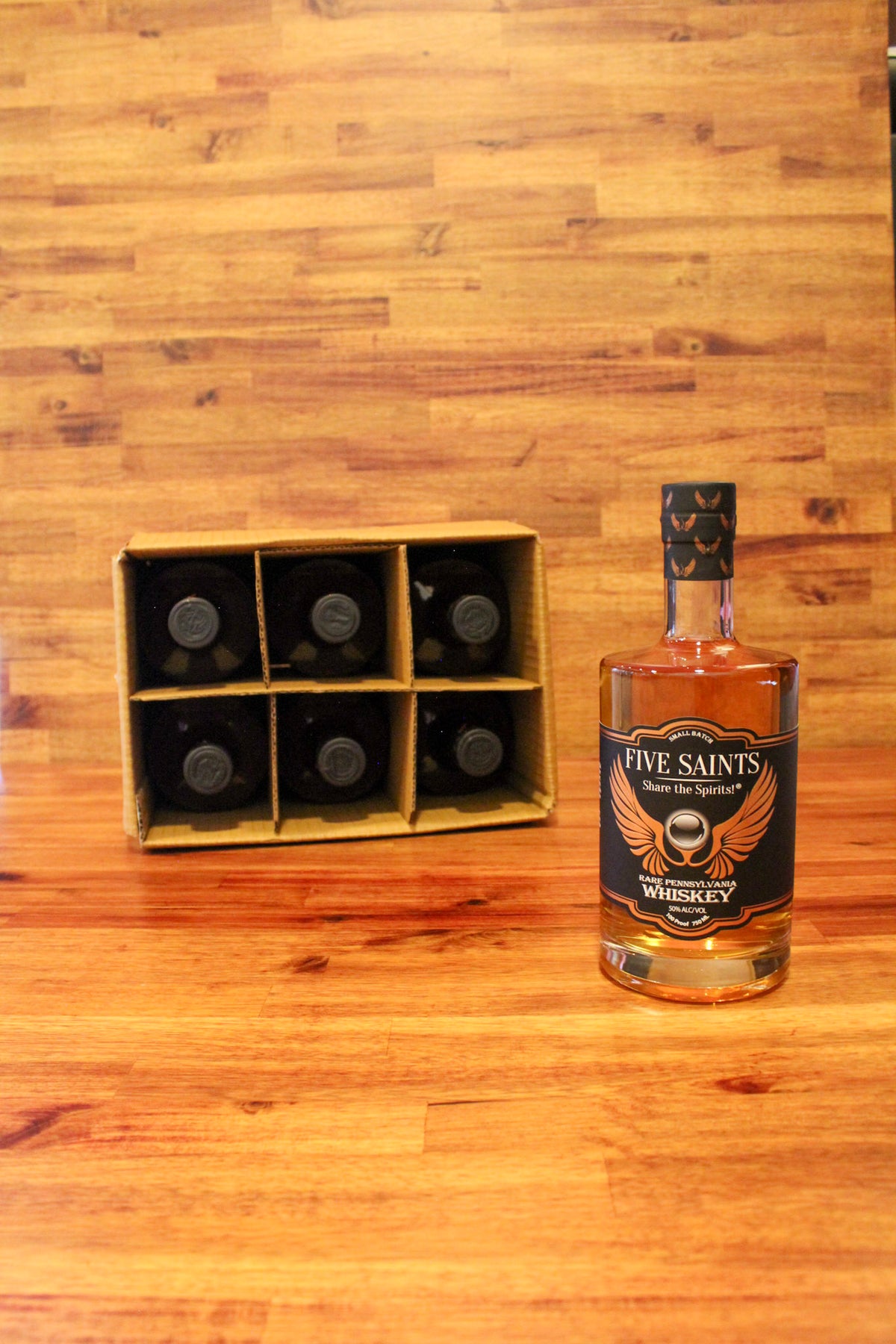 Rare Pennsylvania Whiskey 6 Bottle Case